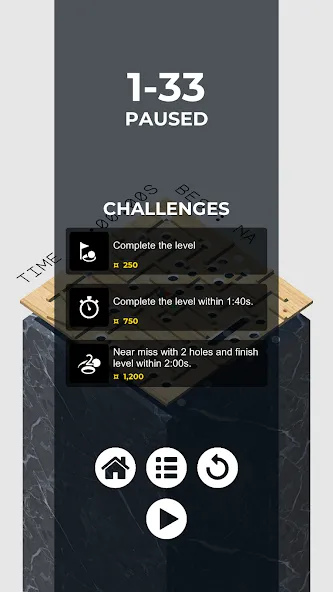 Mazey - Wooden Tilt Maze Game — скриншот 3 Mazey - Wooden Tilt Maze Game — скриншот 3