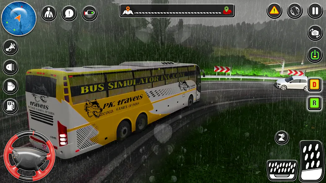 City Coach Bus City Bus Games — скриншот 3