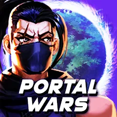 Взломанная Portal Wars — Много денег и патронов