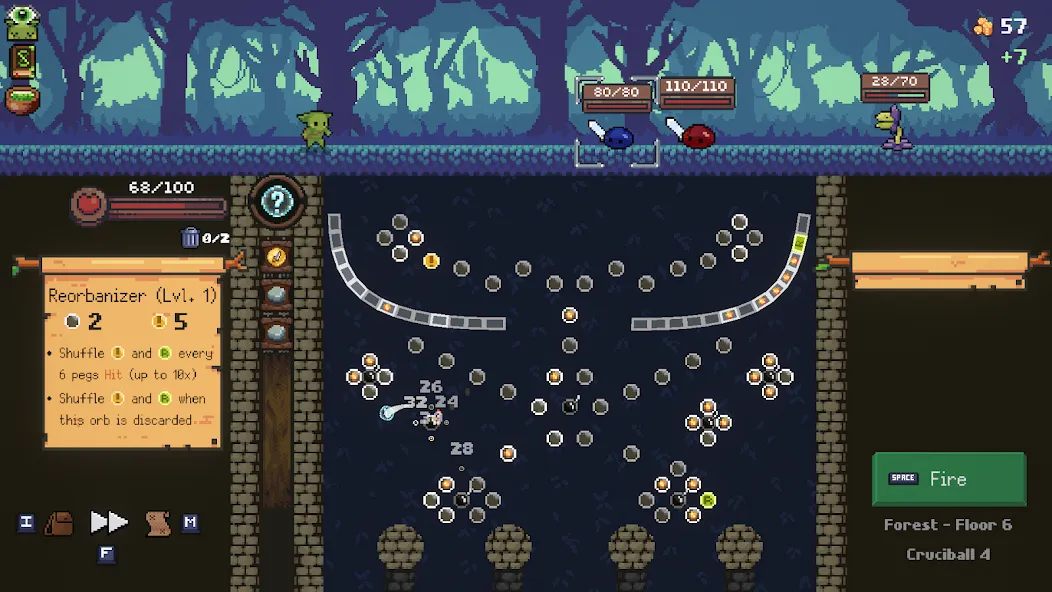 Peglin - A Pachinko Roguelike — скриншот 1