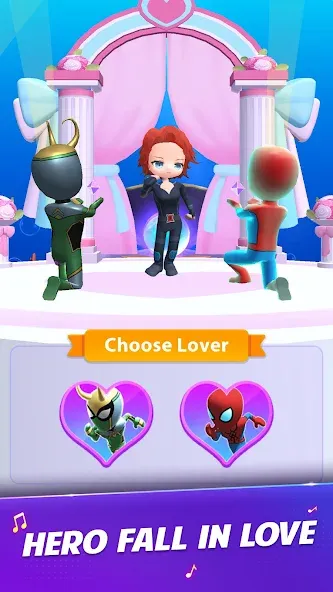 Universe Hero 3D - Music&Swing — скриншот 1
