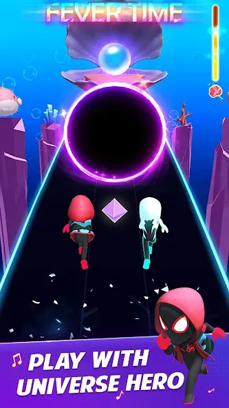 Universe Hero 3D - Music&Swing — скриншот 4
