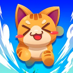Взломанная Super Cats Run — Много денег и кристаллов