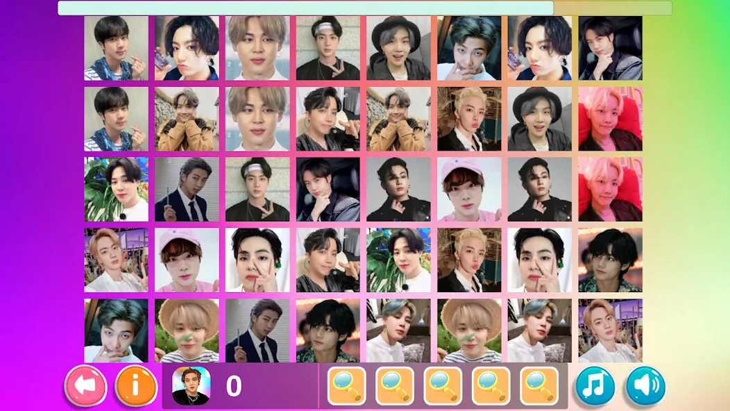 Bangtan Memory — скриншот 3