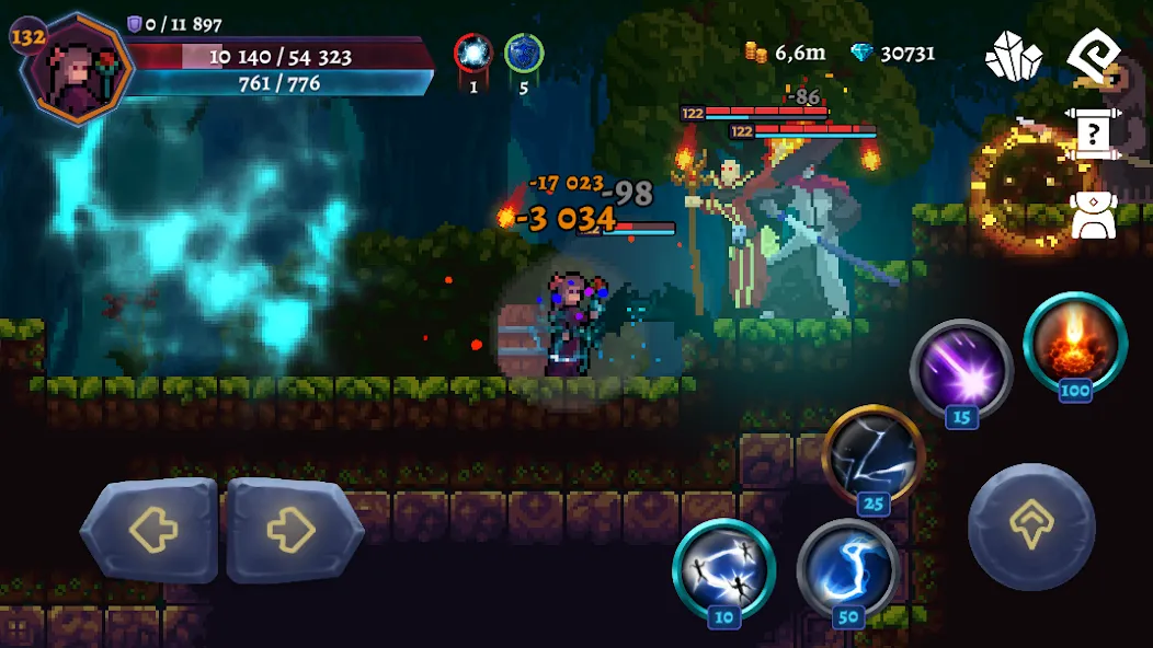 Darkrise - Pixel Action RPG — скриншот 1