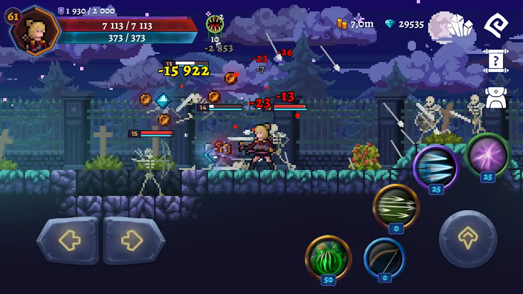 Darkrise - Pixel Action RPG — скриншот 3