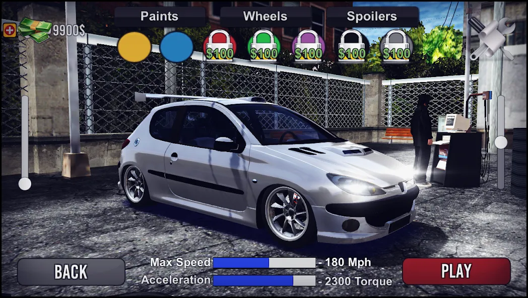 206 Drift Simulator — скриншот 2