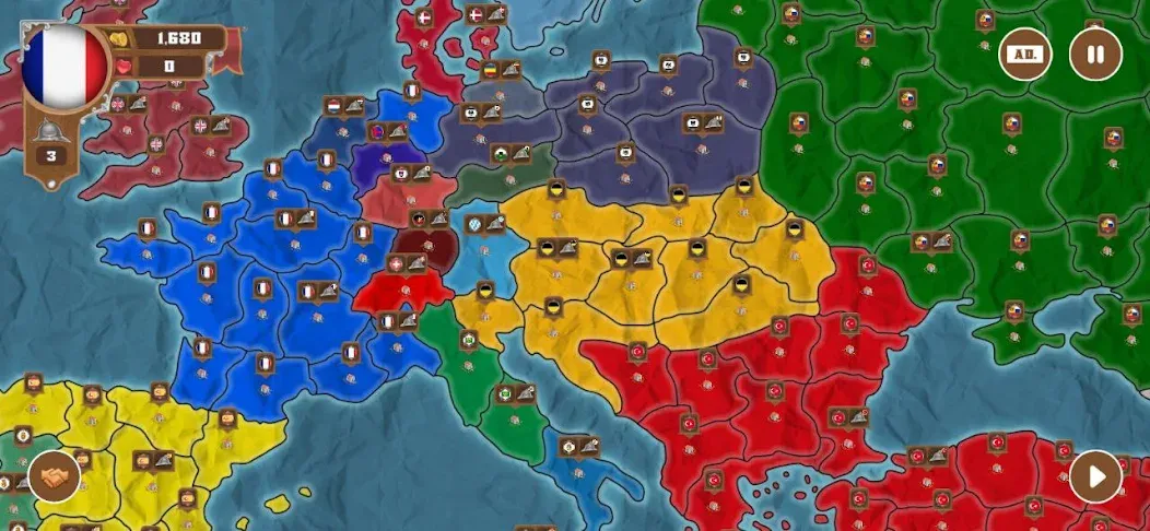 World conquest: Europe 1812 — скриншот 3