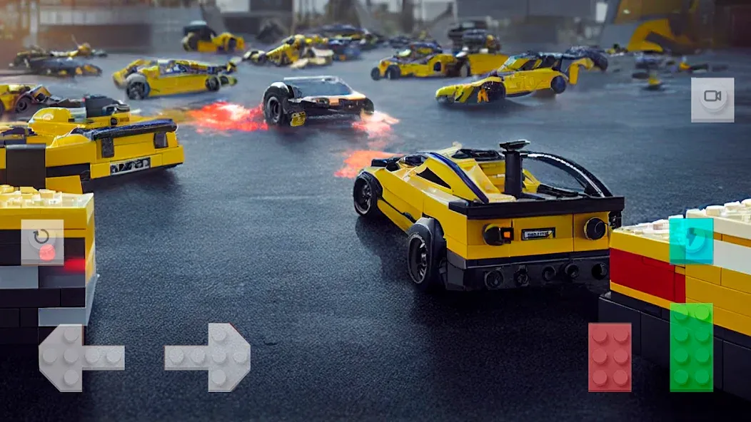 Block Car Wars Brick Car Crash — скриншот 2