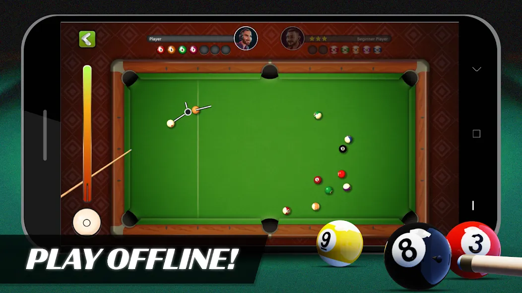 8 Ball Billiards Offline Pool — скриншот 1