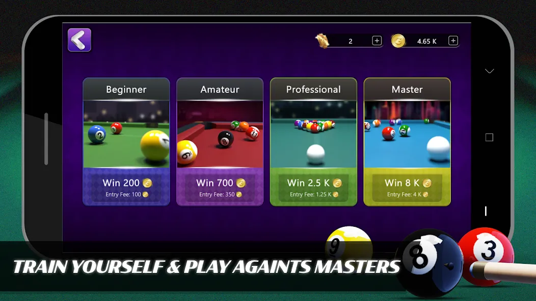 8 Ball Billiards Offline Pool — скриншот 2