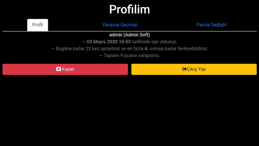 Milyoner Bilgi Yarışması -SWT — скриншот 5