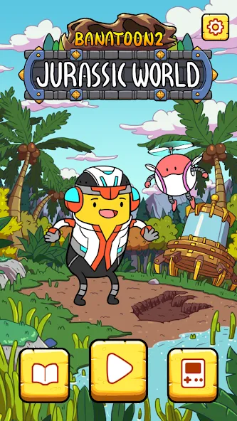 BANATOON2: Jurassic World! — скриншот 1 BANATOON2: Jurassic World! — скриншот 1
