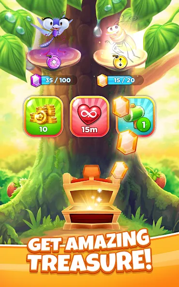 Match 3 Game - Fiends Stars — скриншот 4