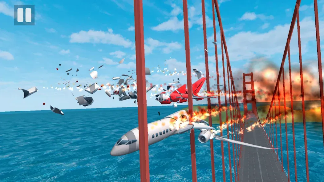 Plane Crash: Flight Simulator — скриншот 2 Plane Crash: Flight Simulator — скриншот 2
