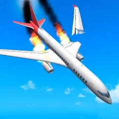 Plane Crash: Flight Simulator — MOD Все самолеты открыты