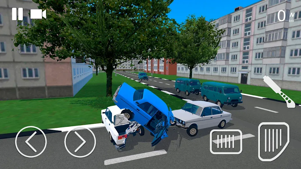 Russian Car Crash Simulator — скриншот 2 Russian Car Crash Simulator — скриншот 2