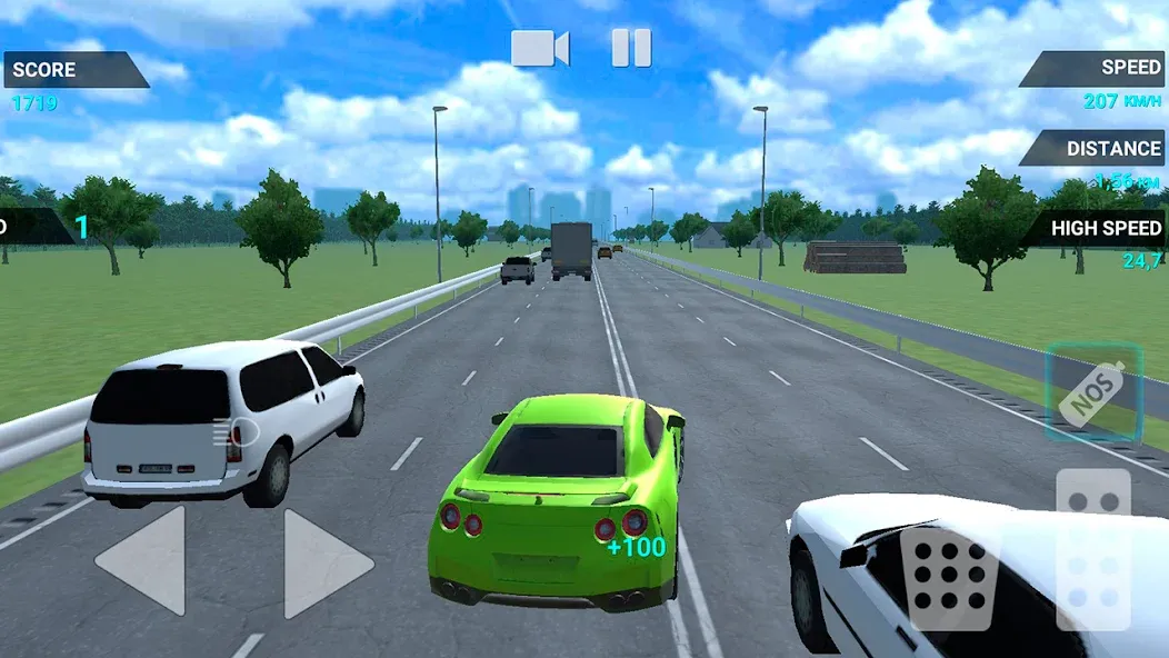 Traffic Racer Speeding Highway — скриншот 3
