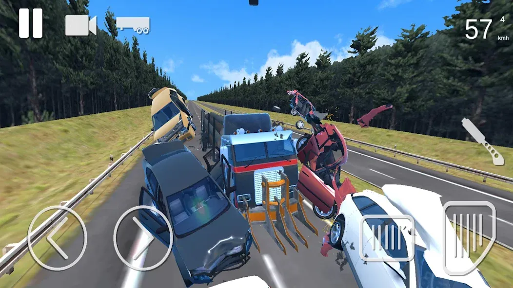 Truck Crash Simulator Accident — скриншот 2 Truck Crash Simulator Accident — скриншот 2