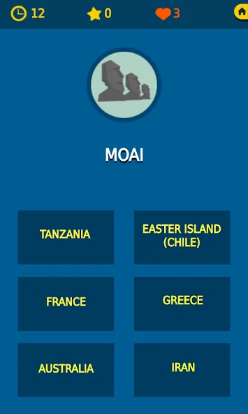 Capital Map Flag - geo quiz — скриншот 4 Capital Map Flag - geo quiz — скриншот 4