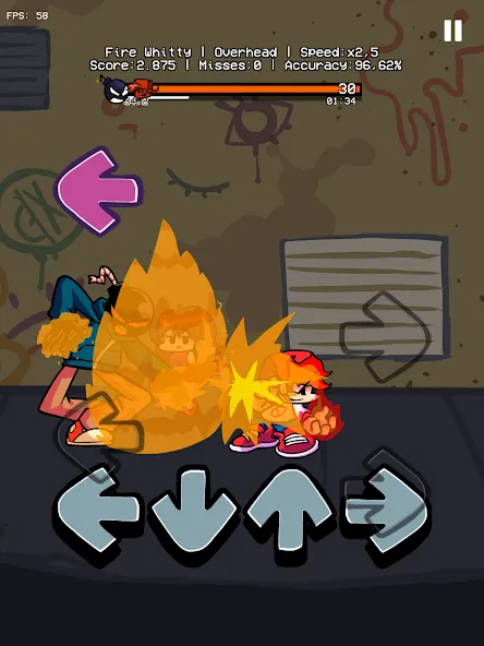 Music Battle Fire Fight Whitty — скриншот 3