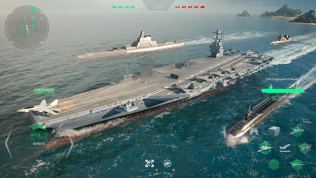 Modern Warships: Naval Battles — скриншот 2
