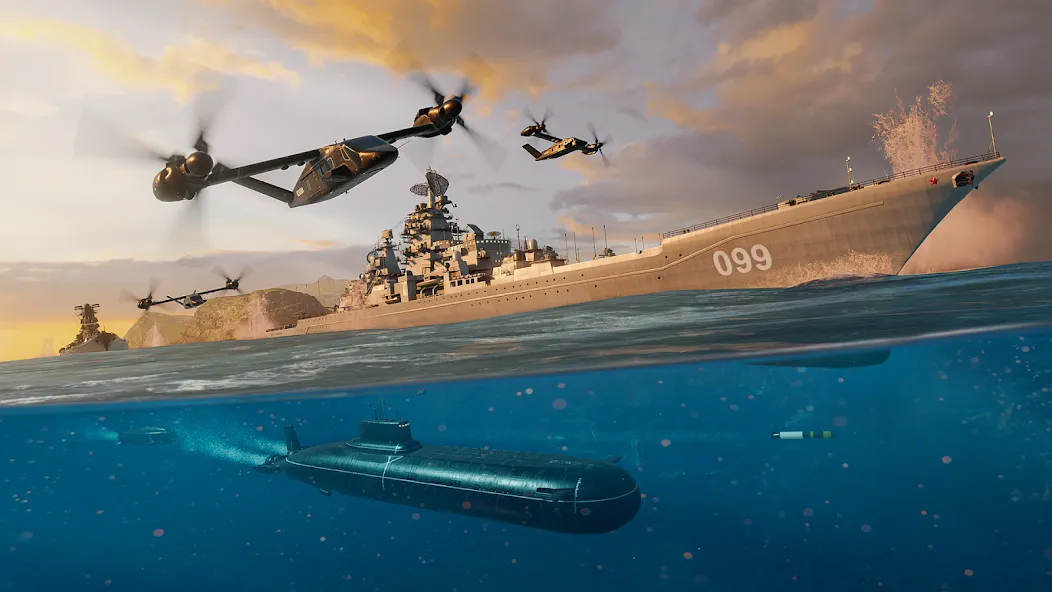 Modern Warships: Naval Battles — скриншот 4