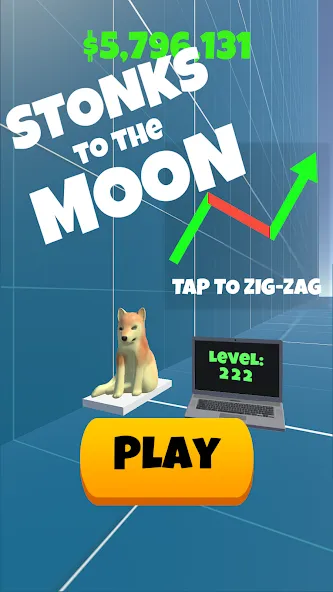 Stonks To The Moon — скриншот 1