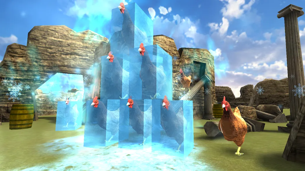 Cluck Shot: Chicken War FPS — скриншот 3 Cluck Shot: Chicken War FPS — скриншот 3