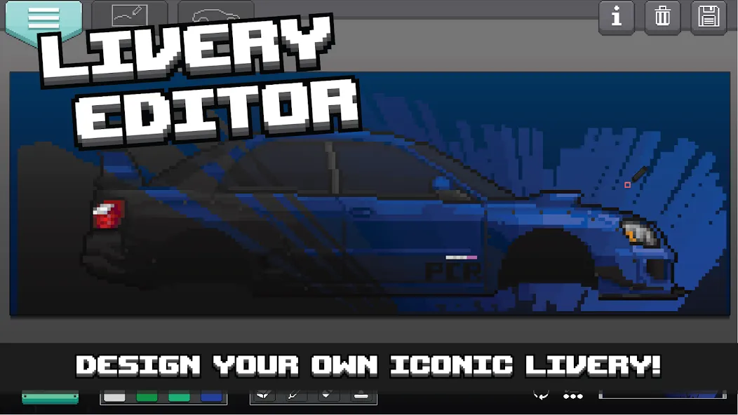 Pixel Car Racer — скриншот 5
