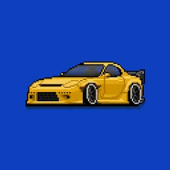 Скачать Pixel Car Racer — Модификация Много денег и алмазов
