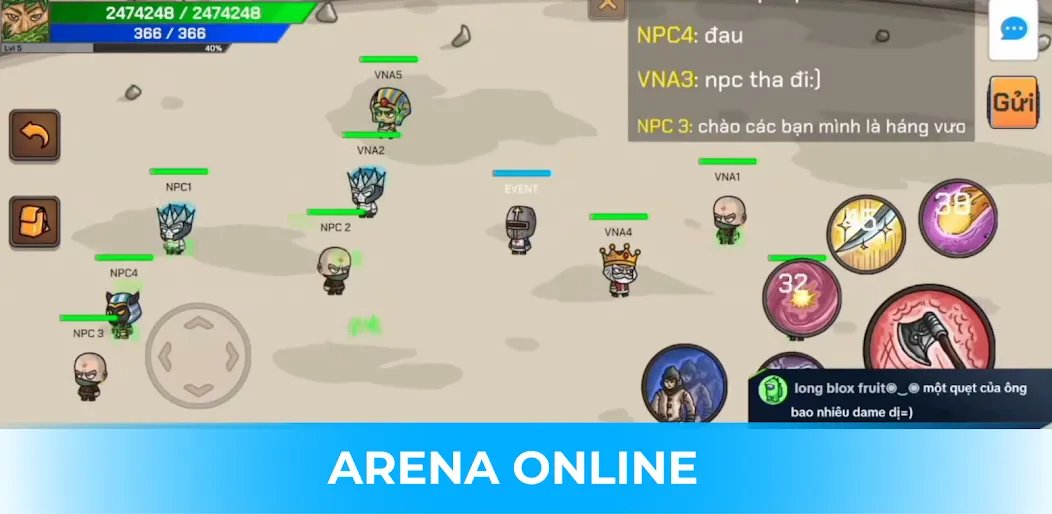 Chibi Survivor Online — скриншот 3 Chibi Survivor Online — скриншот 3