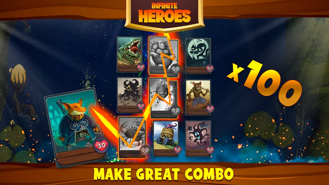 Card Dungeons: Rouge RPG — скриншот 4