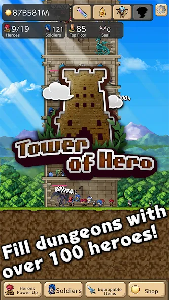 Tower of Hero — скриншот 1