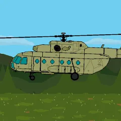 Pixel Helicopter Simulator - MOD Много денег и всё разблокировано