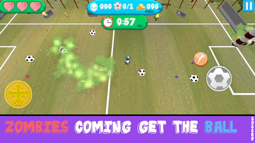 Soccer Apocalypse Survival — скриншот 3
