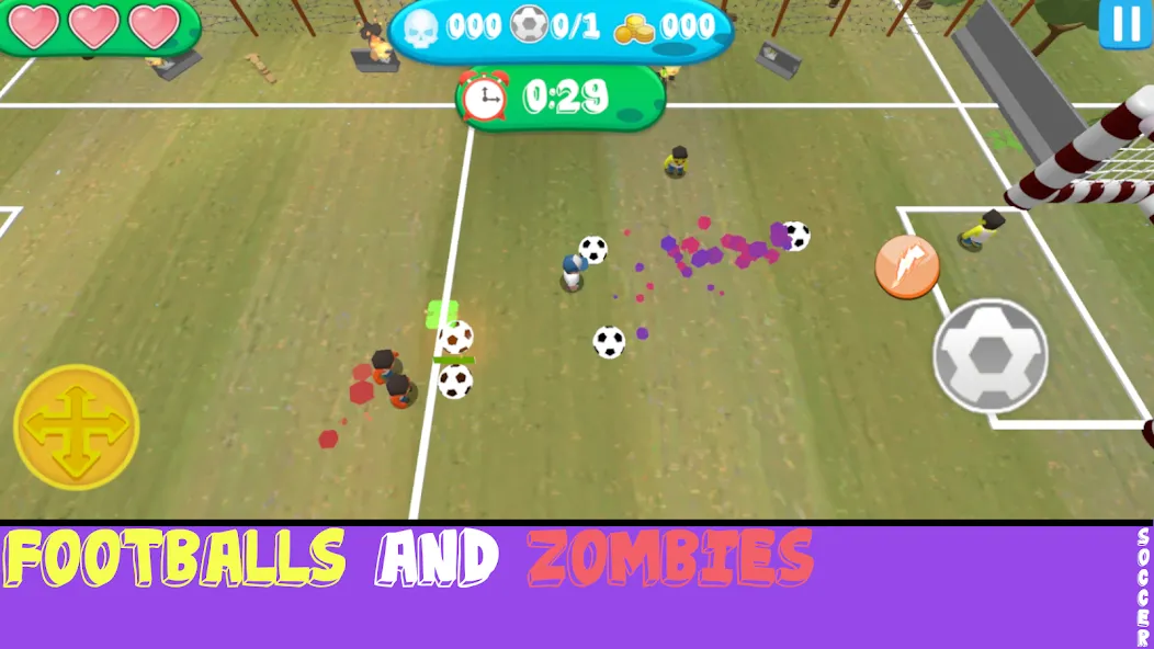 Soccer Apocalypse Survival — скриншот 4