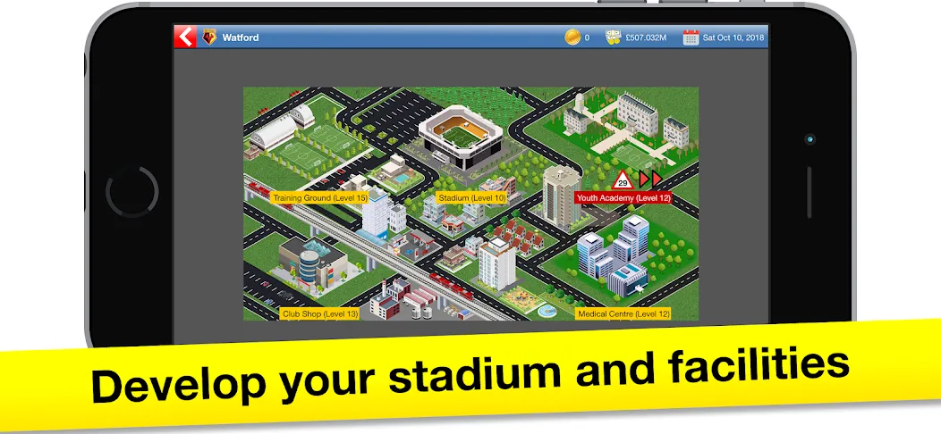Soccer Tycoon: Football Game — скриншот 2