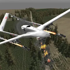 Скачать Drone Strike Military War 3D MOD — Много денег