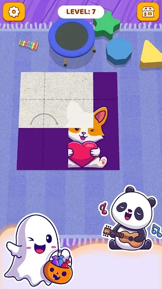 Paper Fold: Paper Puzzle 3D — скриншот 5