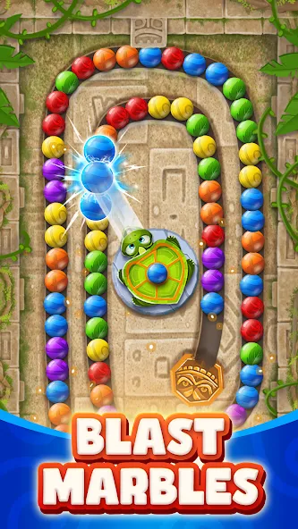 Marble Woka Woka: Jungle Blast — скриншот 1