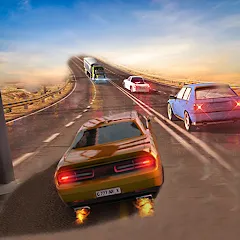Скачать Car Highway Racing for Speed — MOD APK Много денег