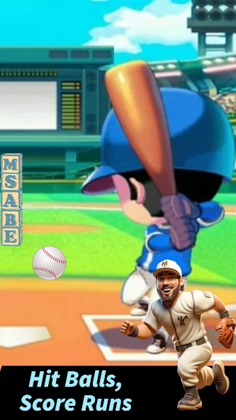 Baseball Letter Strike Homerun — скриншот 1 Baseball Letter Strike Homerun — скриншот 1