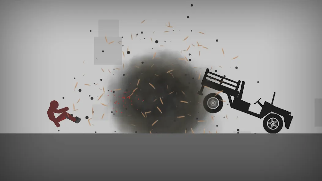 Stickman Dismounting — скриншот 1 Stickman Dismounting — скриншот 1