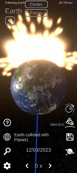 Solar System Simulator — скриншот 4