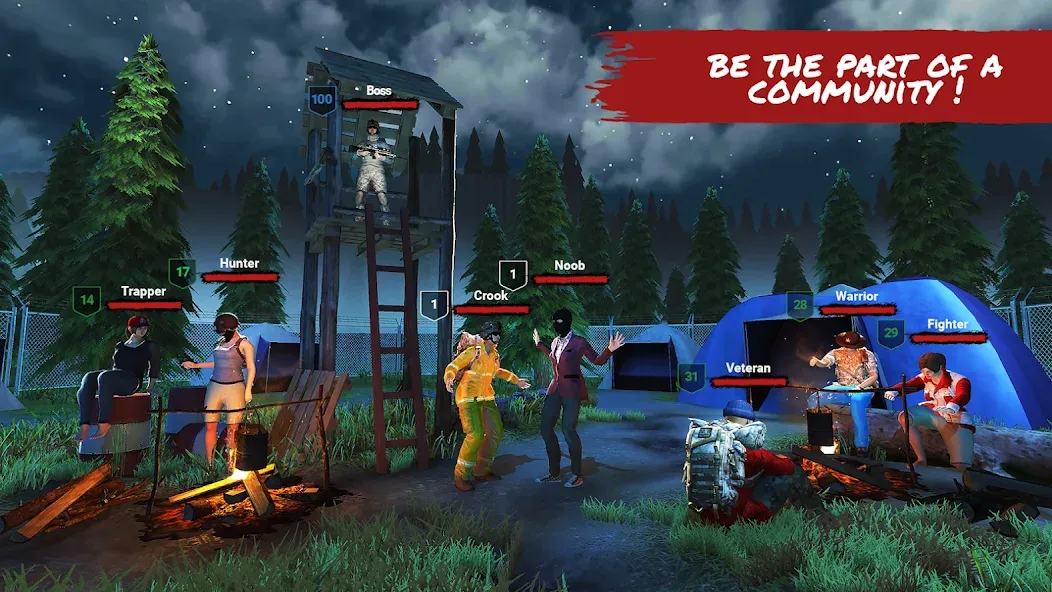 Horror Forest 3 open-world RPG — скриншот 4