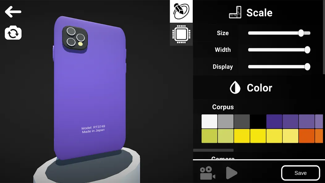 Phone Simulator - 3D Maker — скриншот 2