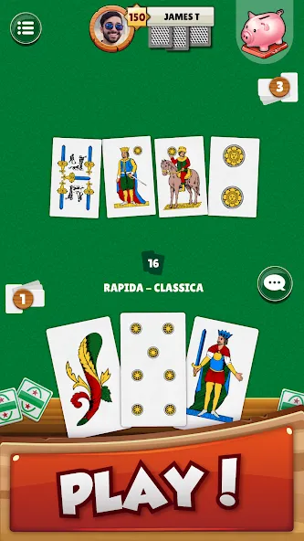 Scopa - Italian Card Game — скриншот 1