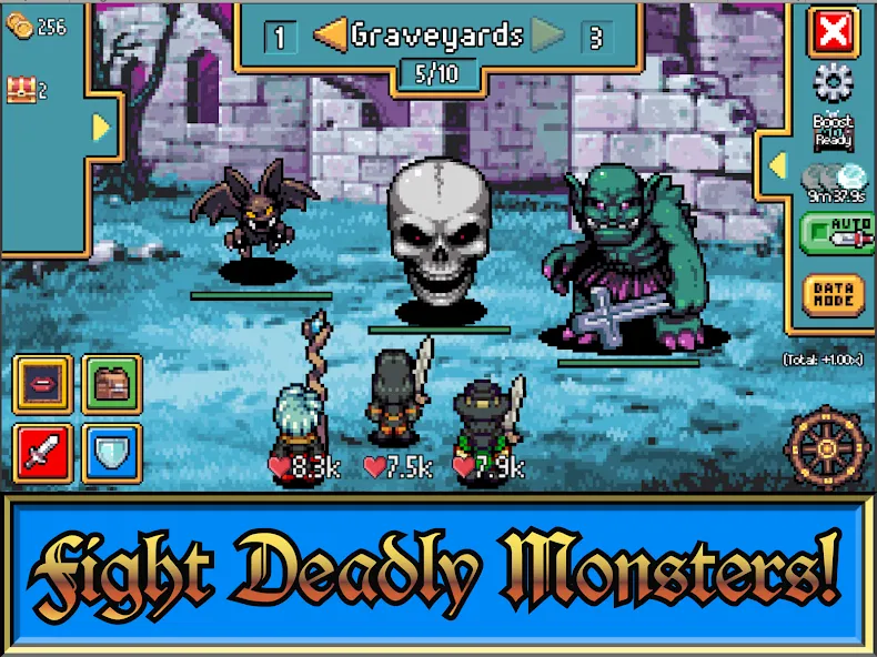 Wizard's Wheel 2: Idle RPG — скриншот 1