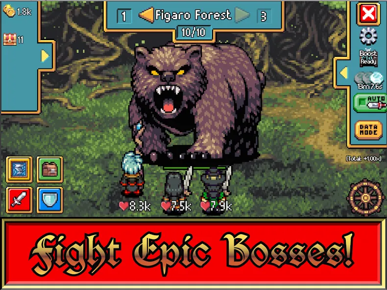 Wizard's Wheel 2: Idle RPG — скриншот 2